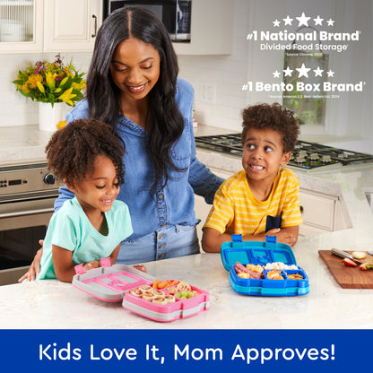Bentgo® Kids Prints Lunch Box (2-Pack) - Sharks | Kids Love It, Mom Approves!