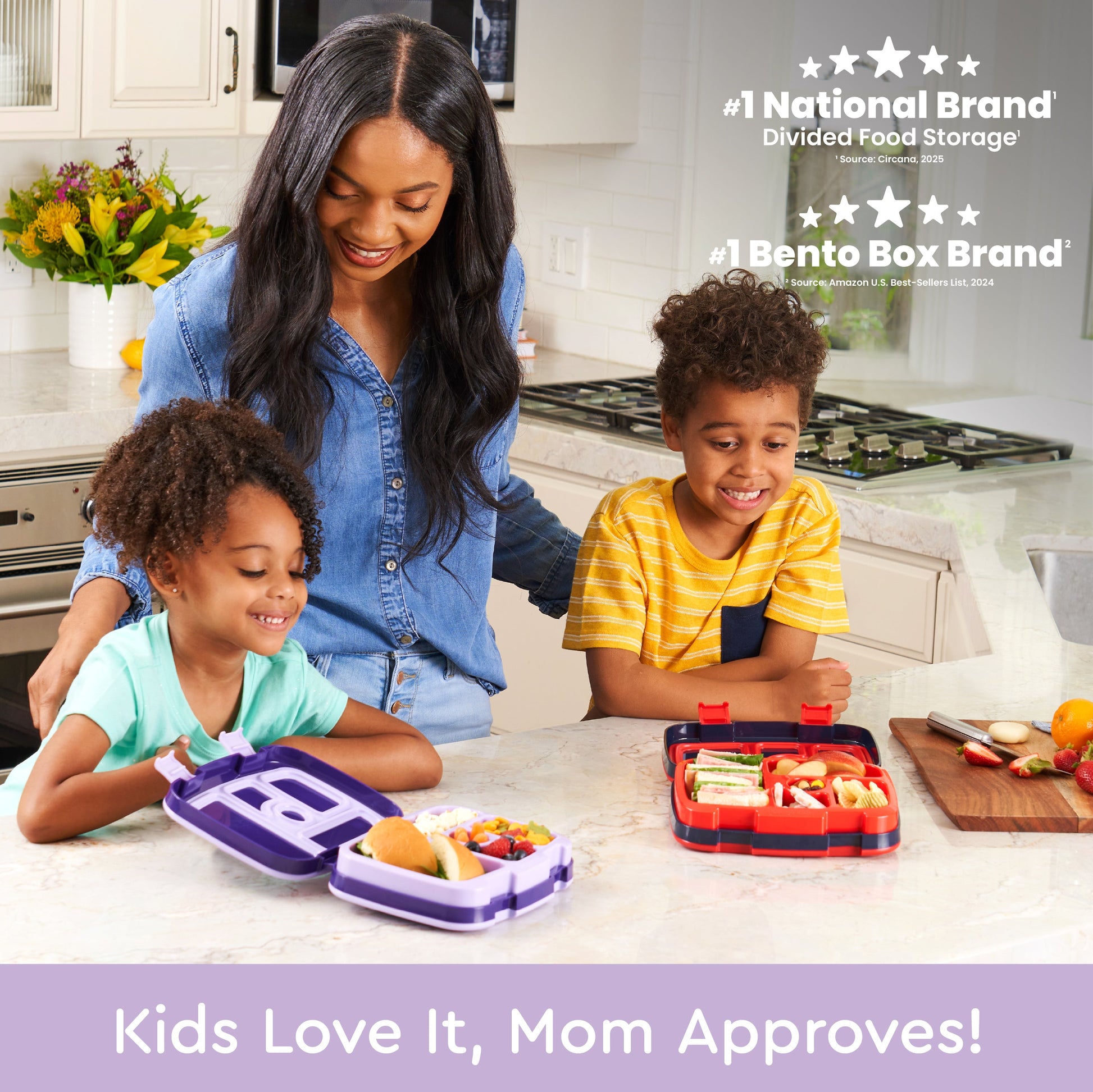 Bentgo® Kids Prints Lunch Box (2-Pack) - Unicorn | Kids Love It, Mom Approves!