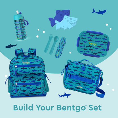 Bentgo® Kids Snap & Go 2-Piece Lunch Set - Sharks | Build Your Bentgo Set