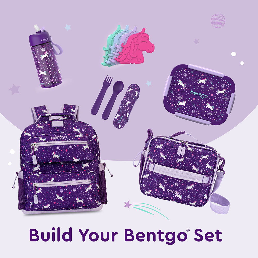 Bentgo® Kids Snap & Go 2-Piece Lunch Set - Unicorn | Build Your Bentgo Set