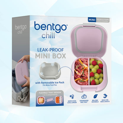 Bentgo® Chill Mini Lunch Box (2-Pack) - Lilac Mist | Packaging Image