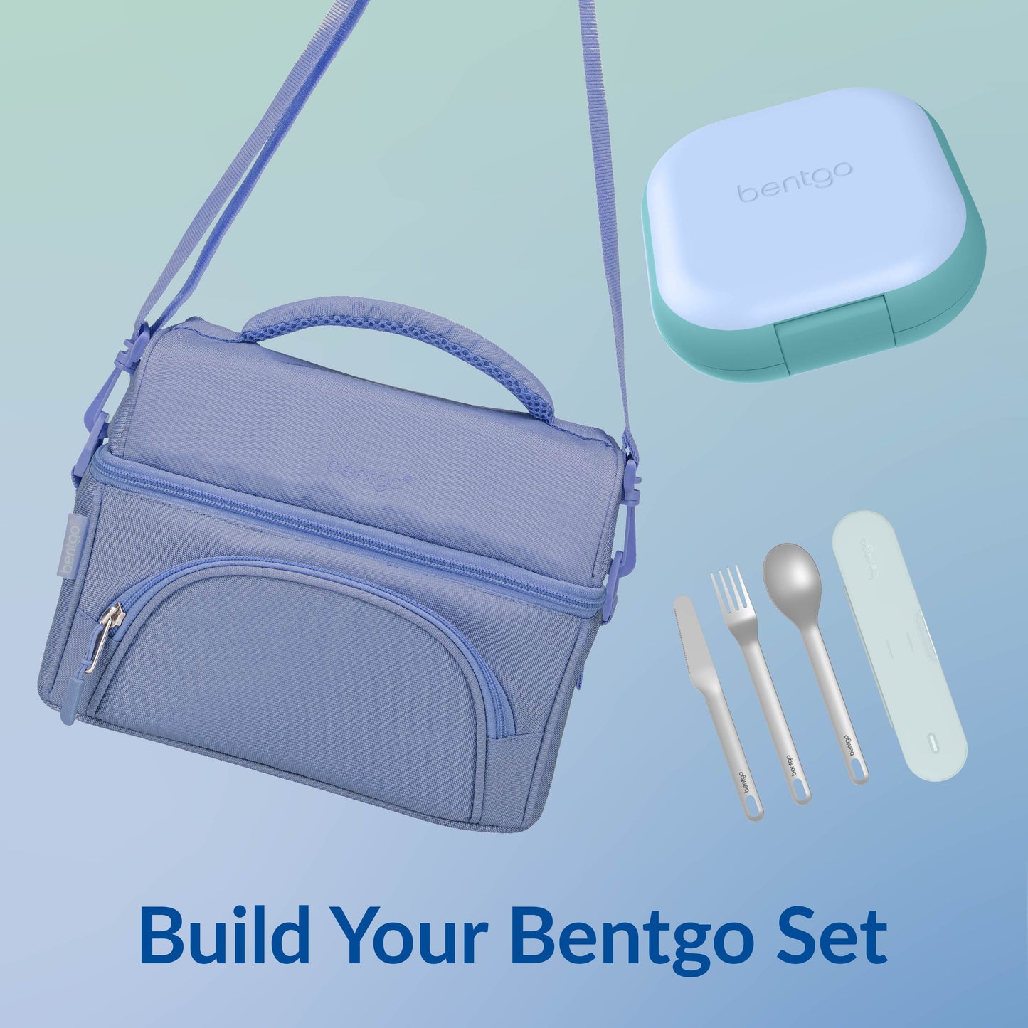 Bentgo® Chill Mini Lunch Box (2-Pack) - Tide Blues | Build Your Bentgo Set