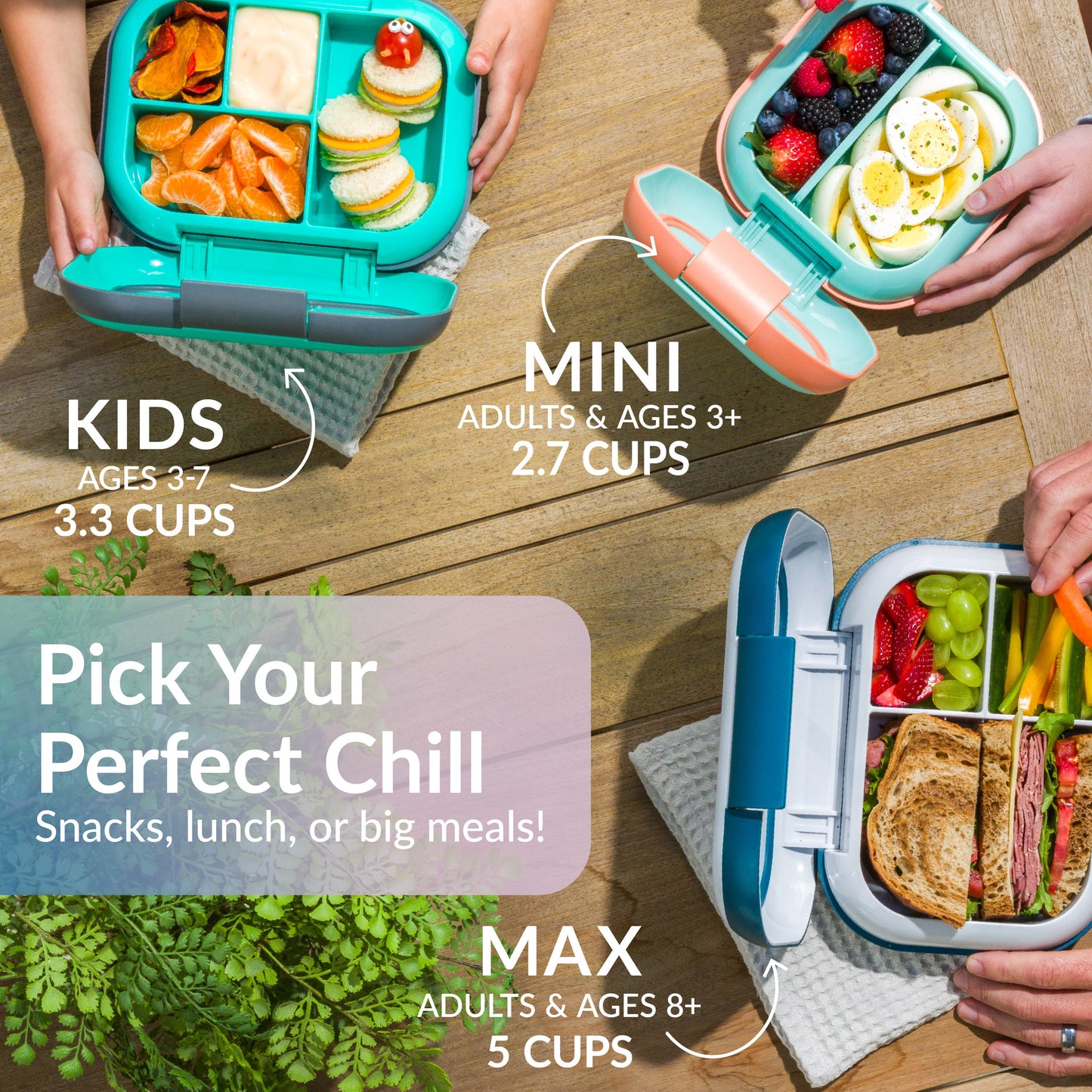 Bentgo® Chill Mini Lunch Box - Lilac Mist | Pick Your Perfect Chill - Snacks, Lunch Or Big Meals!