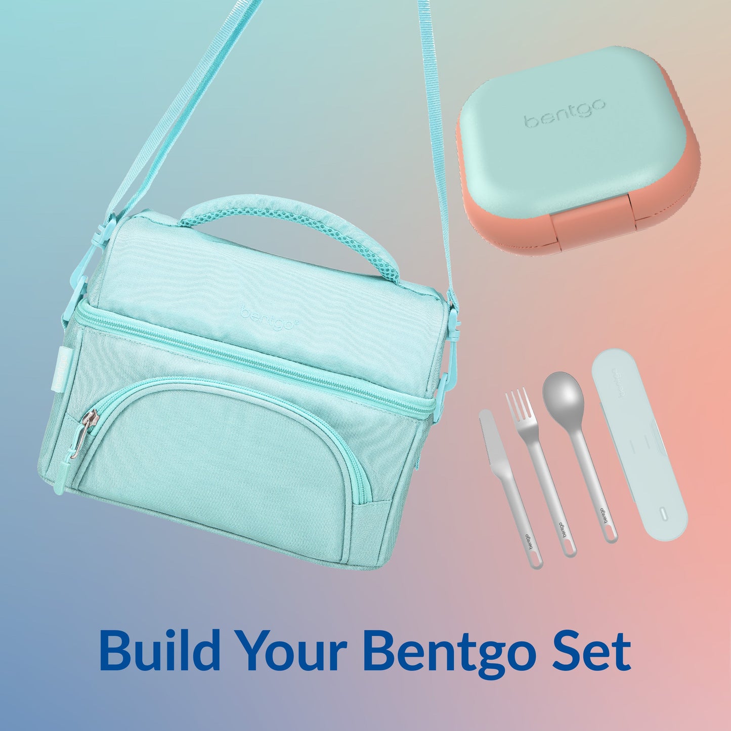 Bentgo® Chill Mini Lunch Box - Seaside Papaya | Build Your Bentgo Set