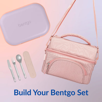 Bentgo® Chill Max Lunch Box - Lavender and Peach | Build Your Bentgo Set