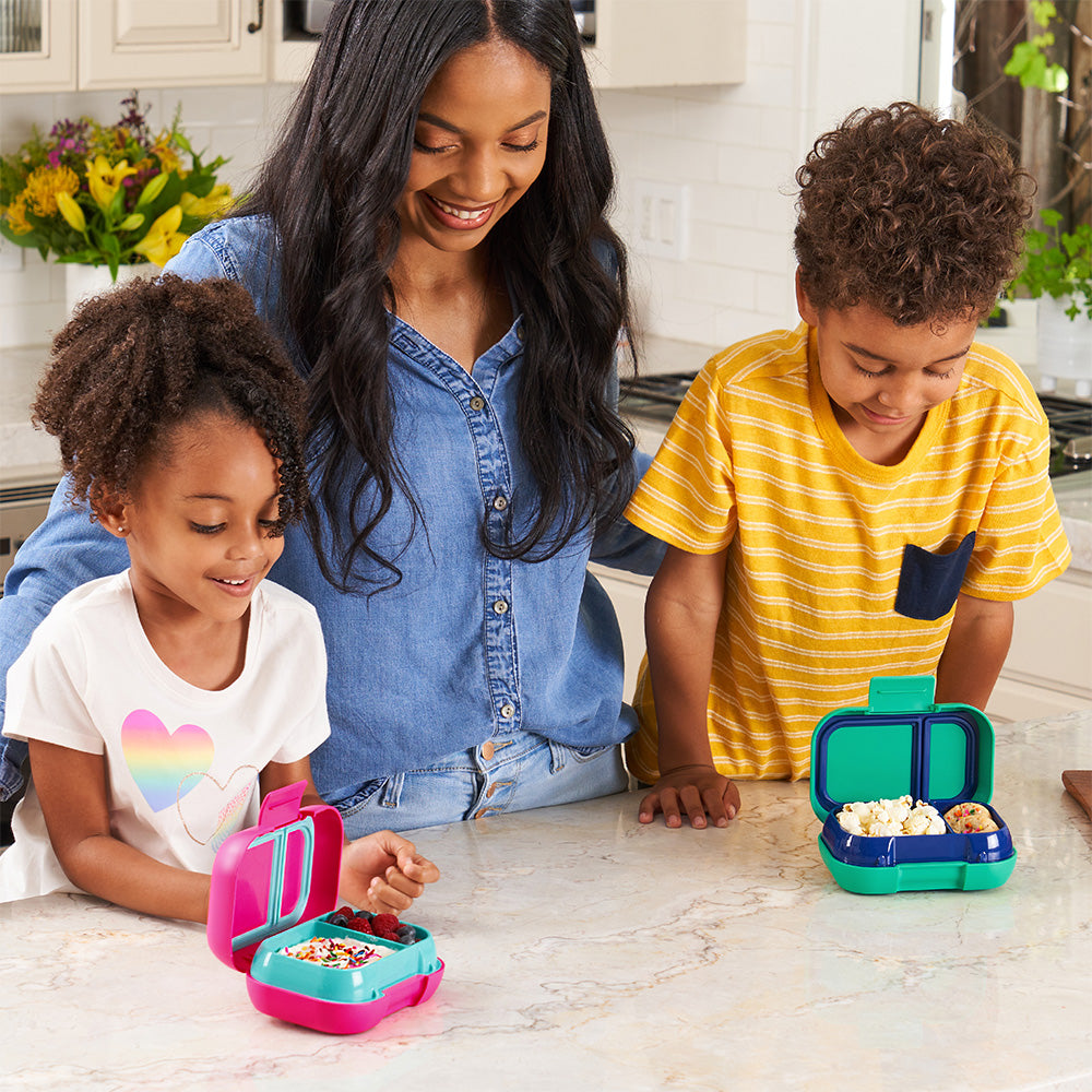 Bentgo® Chill Kids Lunch & Snack Box - Fuchsia/Teal