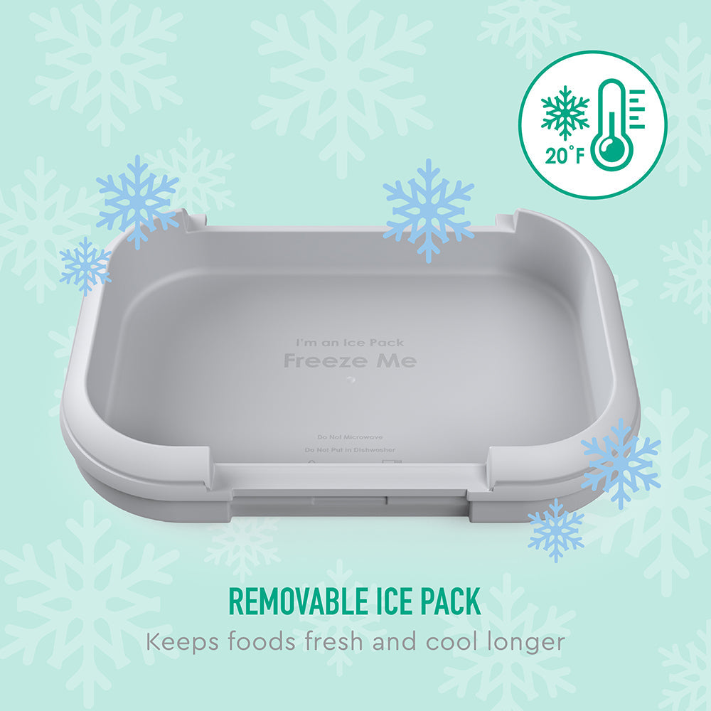 Bentgo® Chill Kids Lunch & Snack Box - Green/Navy