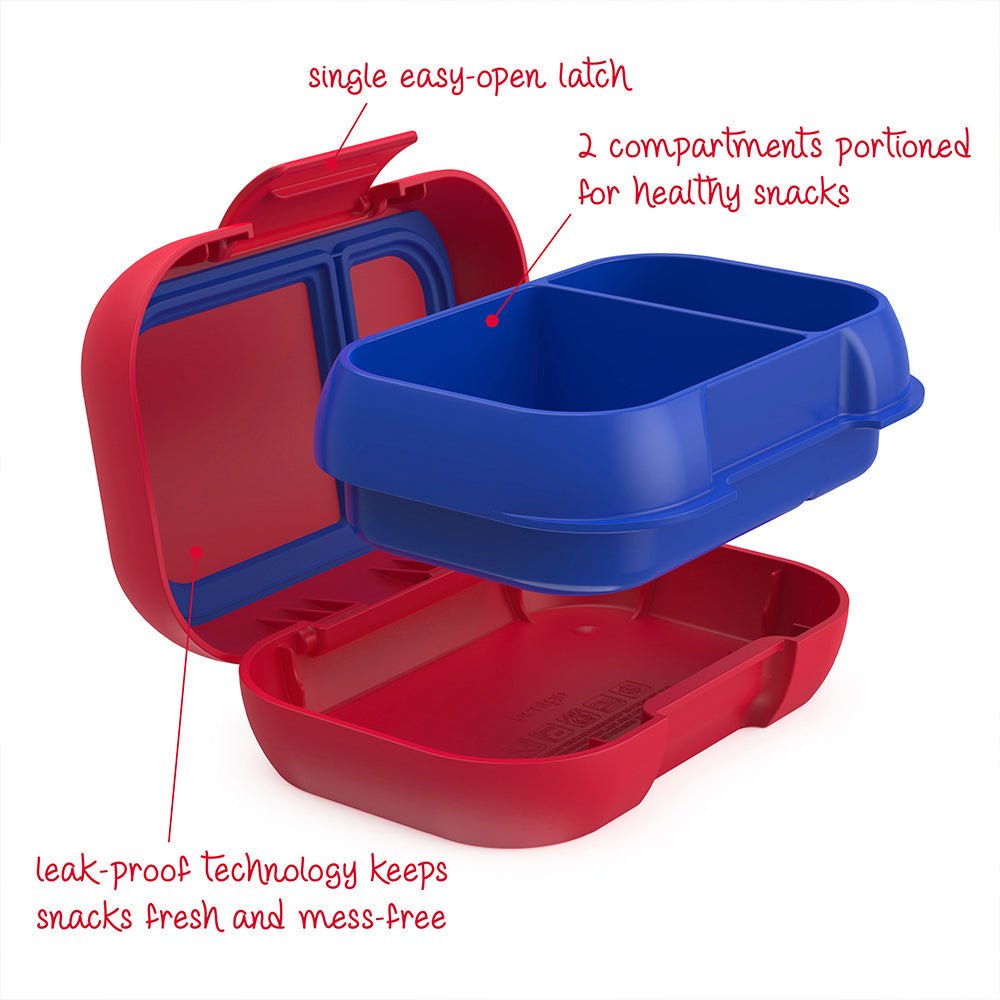 Bentgo® Chill Kids Lunch & Snack Box - Red/Royal