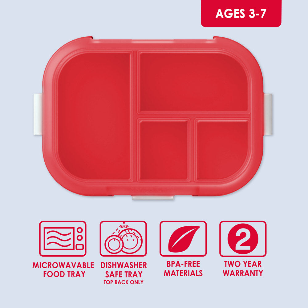 Bentgo Chill Kids Tray with Transparent Cover