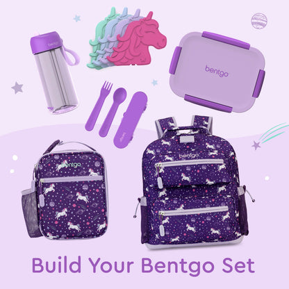 Bentgo® Kids Snap & Go Lunch Box (2-Pack) | Purple - Build Your Bentgo Set