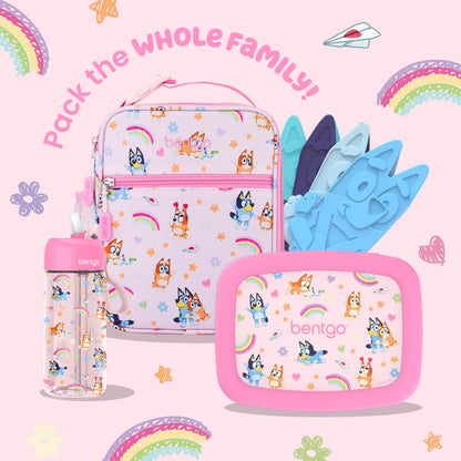 Bentgo + Bluey Kids Prints Lunch Box - Hearts & Crafts | Pack The Whole Family