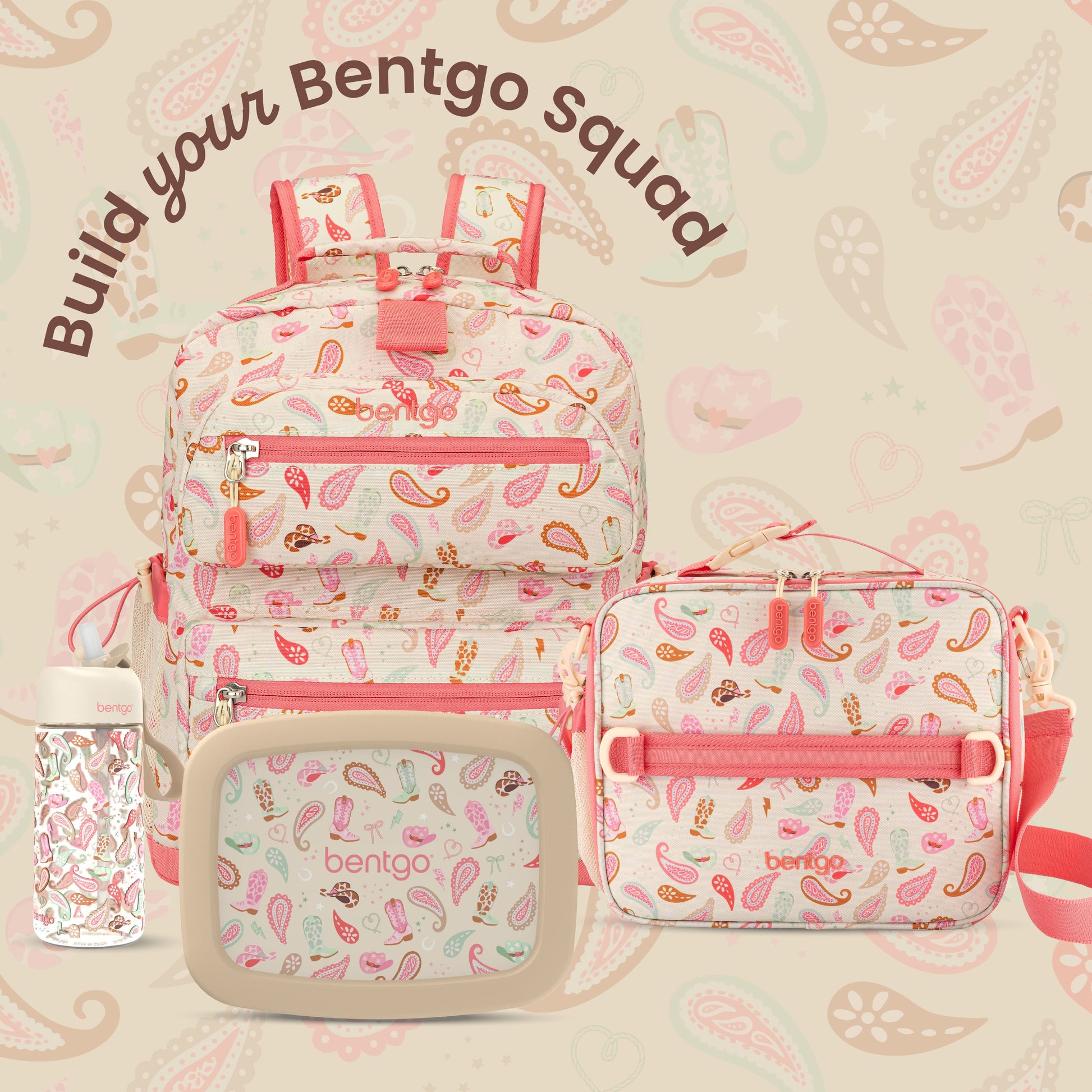 Bentgo Kids Prints Lunch Box - Cowgirl Dreams | Build Your Bentgo Squad