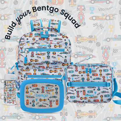 Bentgo Kids Prints Lunch Box - Race Cars | Build Your Bentgo Squad