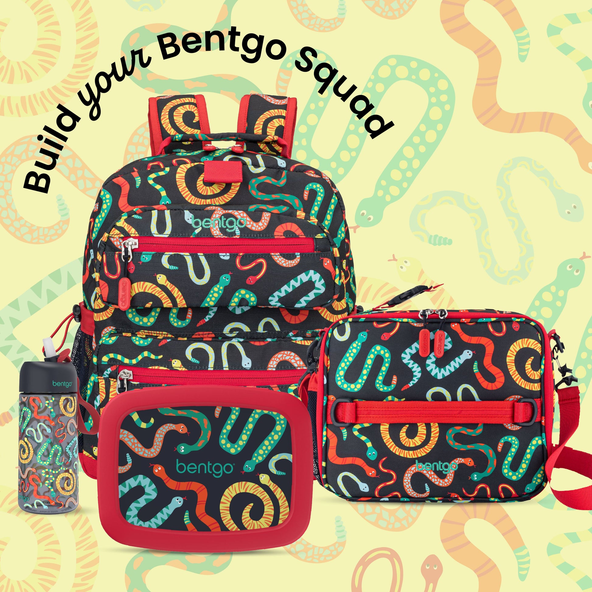Bentgo Kids Prints Lunch Box - Sssnakes | Build Your Bentgo Squad
