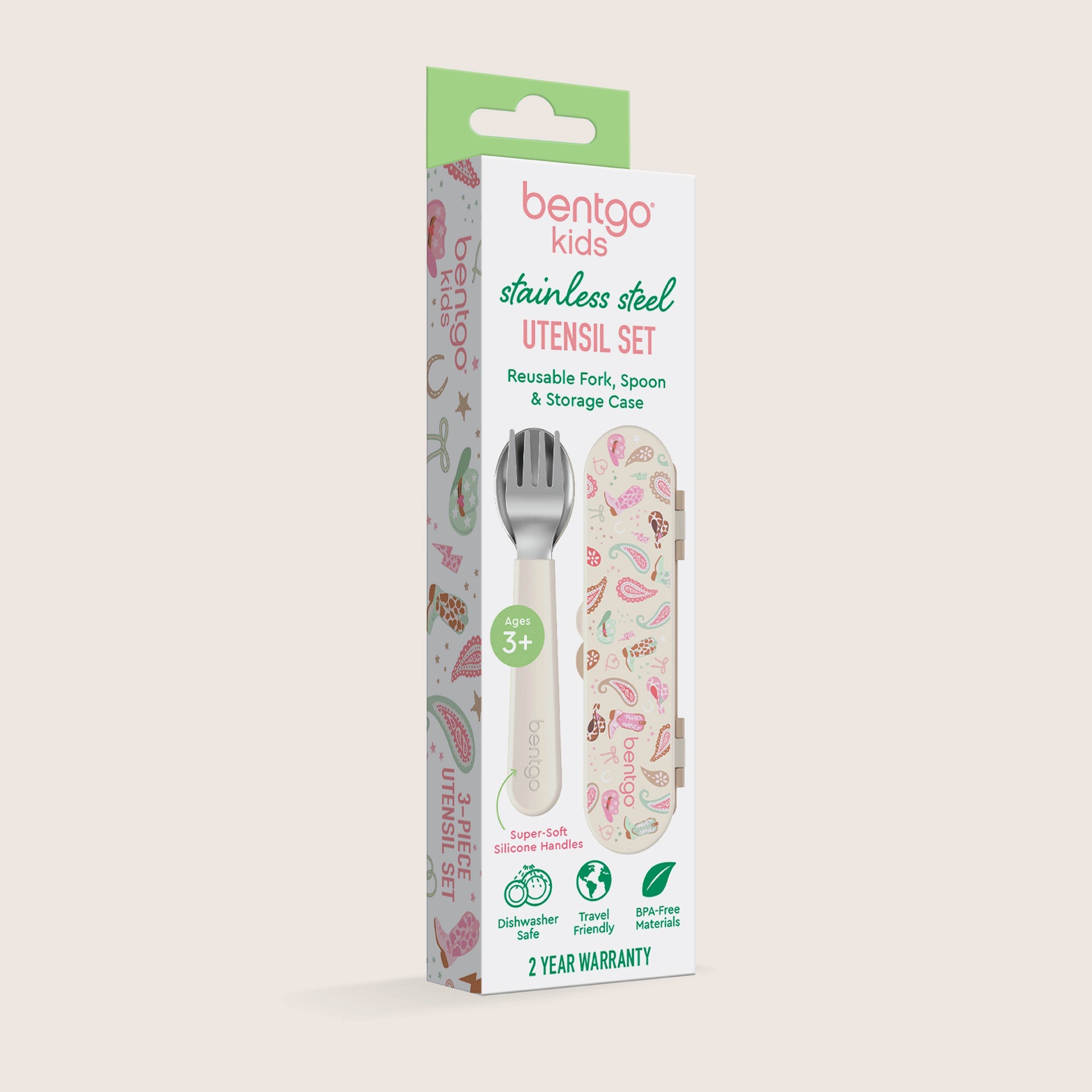 Bentgo Kids Water Bottle - Cowgirl Dreams | Packaging