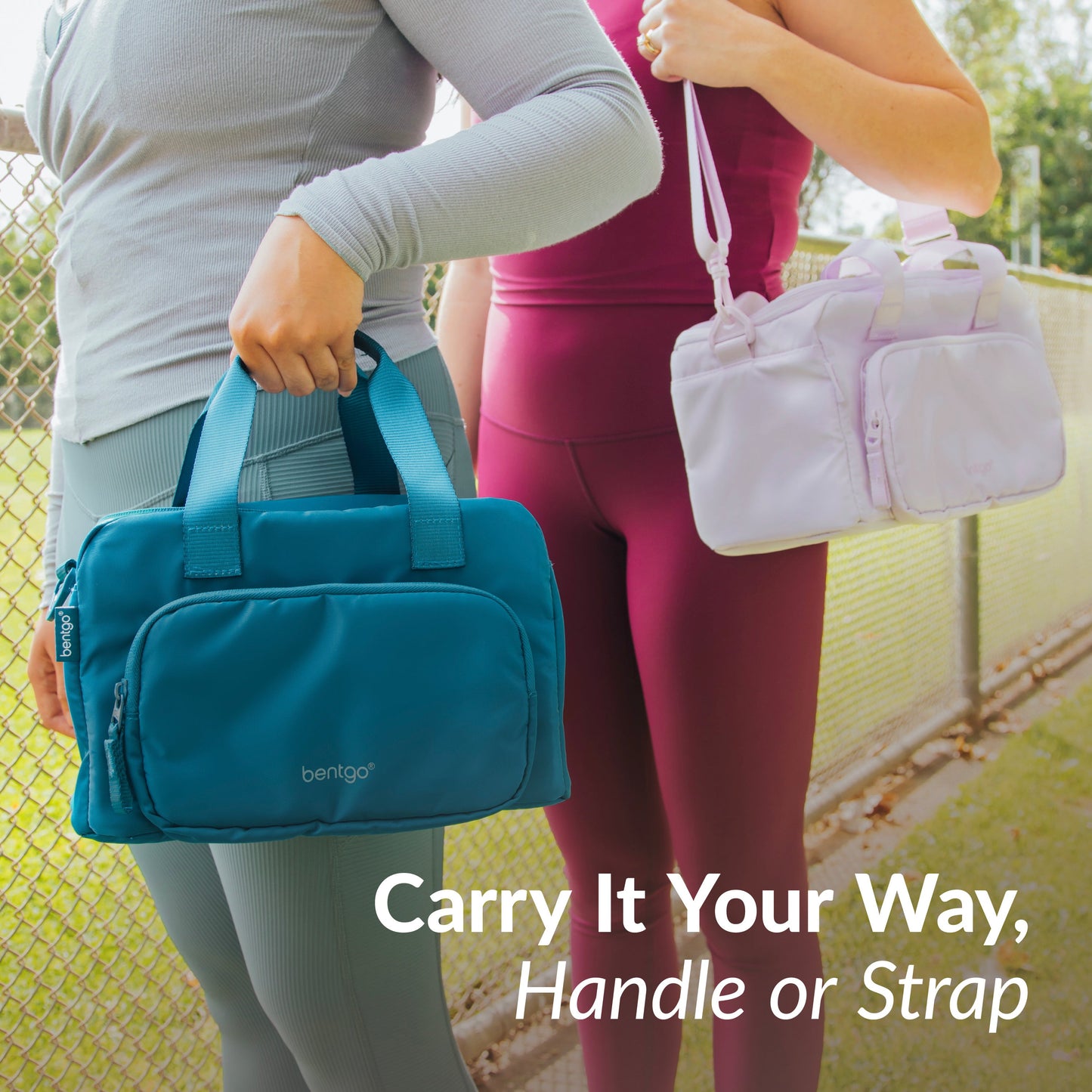 Bentgo® Insulated Lunch Bag - Deep Teal | Carry It Your Way, Handle Or Strap