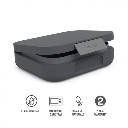 Bentgo® Modern Lunch Box & Snack Cup | Dark Gray