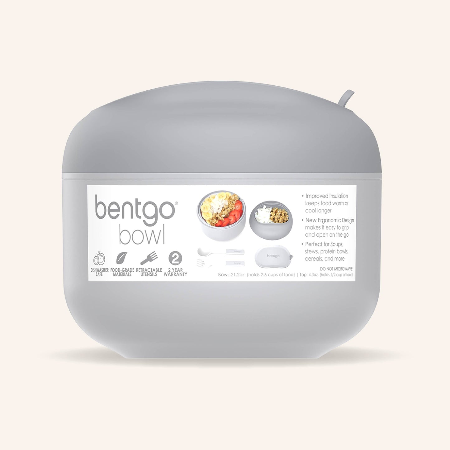 Bentgo® Bowl - Gray | Packaging