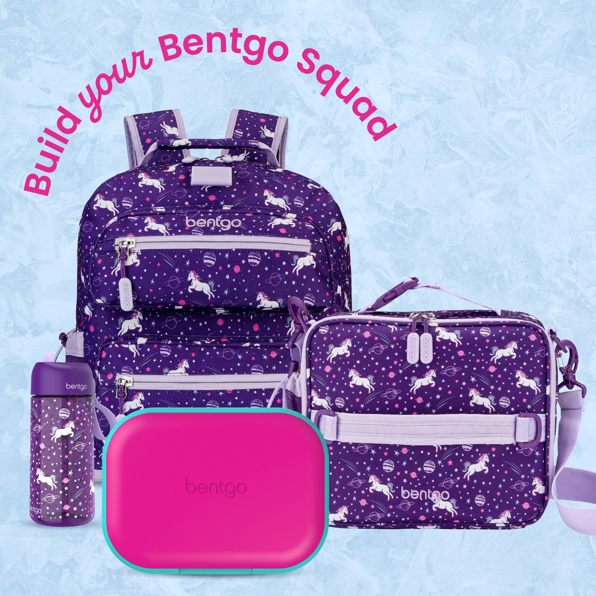 Bentgo® Chill Kids Lunch Box -Fuchsia/Teal | Build Your Bentgo Squad