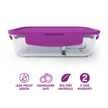 Bentgo Glass Lunch Container - Purple