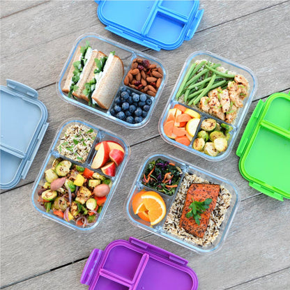 Bentgo Glass Lunch Container - Gray