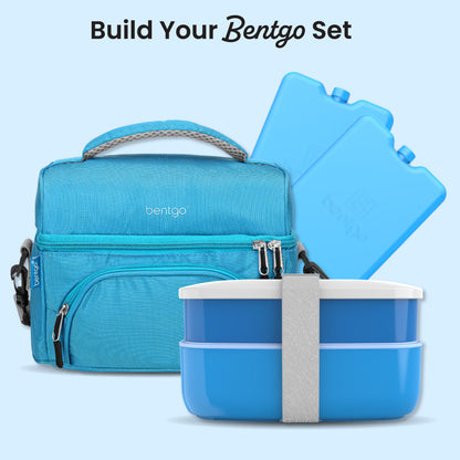 Bentgo Chillers Reusable Ice Packs (4-Pack) - Blue | Build Your Bentgo Set