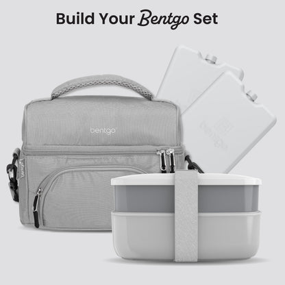 Bentgo Chillers Reusable Ice Packs (4-Pack) - Gray | Build Your Bentgo Set