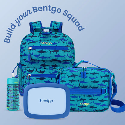 Bentgo® Kids Lunch Box - Blue | Build Your Bento Squad