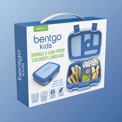 Bentgo® Kids Lunch Box - Blue | Packaging