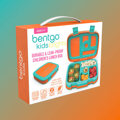 Bentgo® Kids Lunch Box - Orange | Packaging