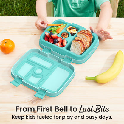 Bentgo® Kids Lunch Box - Seafoam | From First Bell to Last Bite - Keep Kids Fueled for Play and Busy Days