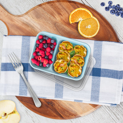 Bentgo® Prep 2-Compartment Snack Containers (20-Piece) - Sky | Lifestyle Image