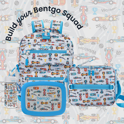 Bentgo Kids Prints Lunch Bag - Race Cars | Build Your Bentgo Squad