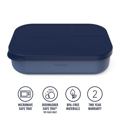 Bentgo Modern Tray with Matte Lid - Navy
