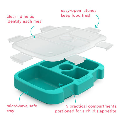 Bentgo Kids Prints Tray with Transparent Cover - Llama