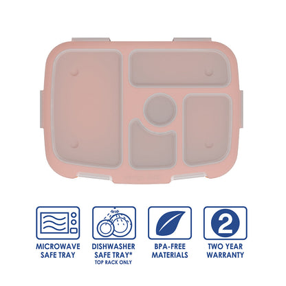 Bentgo Kids Prints Tray with Transparent Cover - Sports