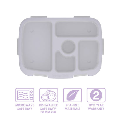 Bentgo Kids Prints Tray with Transparent Cover - Unicorn