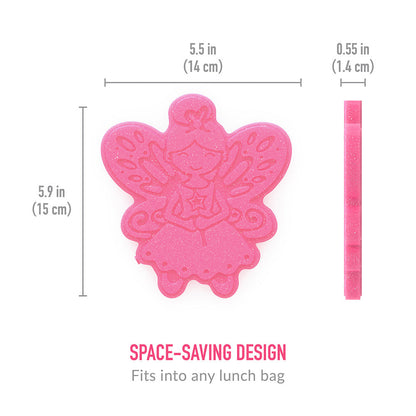 Bentgo Buddies Reusable Ice Packs - Fairies - Glitter Edition