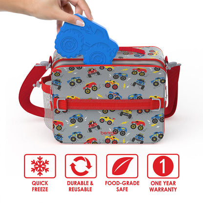 Bentgo Buddies Reusable Ice Packs - Trucks